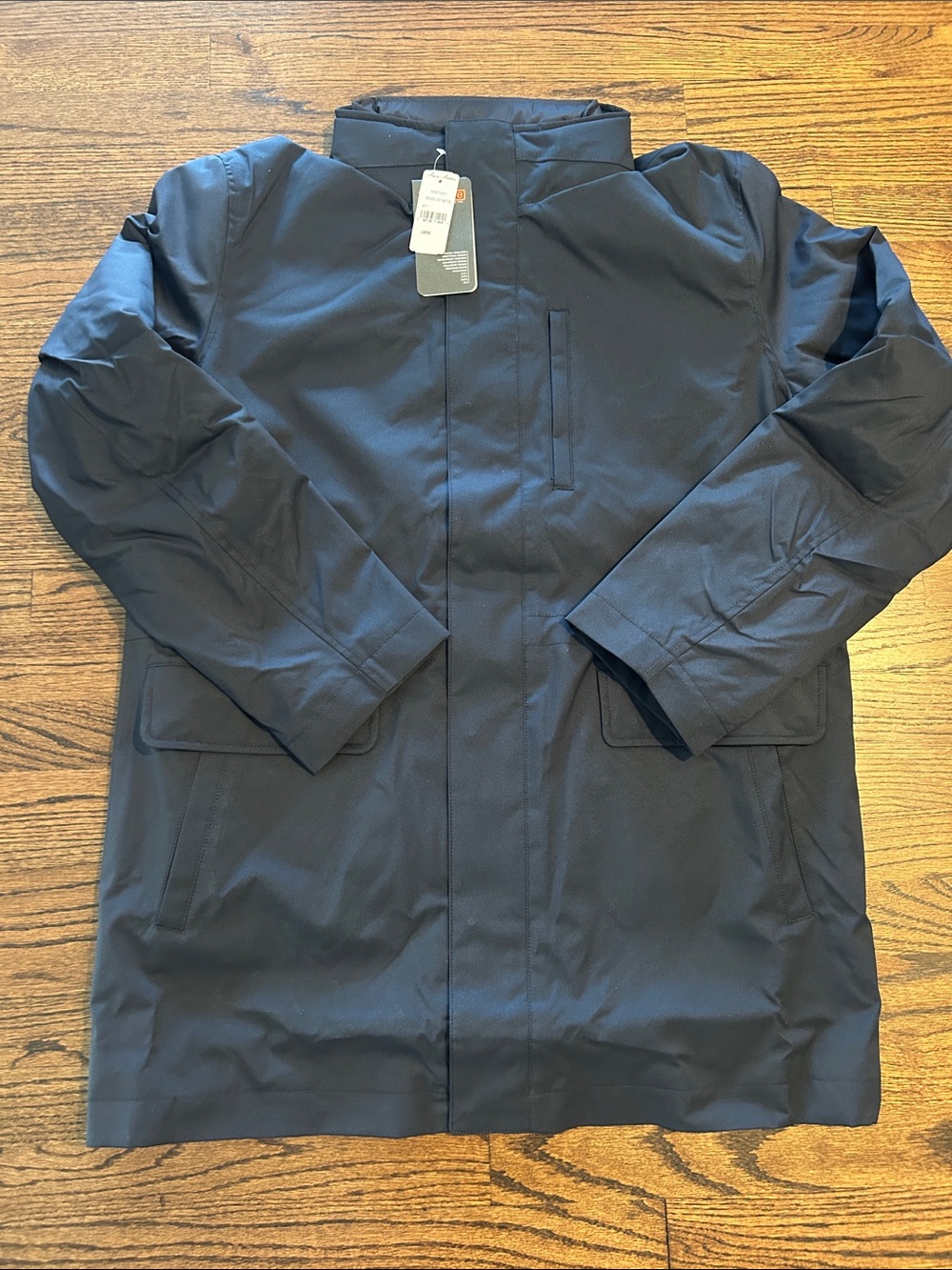 Brooks Brothers Navy Trench Coat